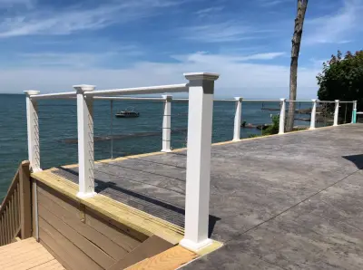 Patio Railing Transformation — Home Renovation & Remodeling Services project by All Seasons Builders, INC.
