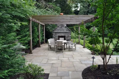 A Series of Outdoor Entertainment Areas — Landscape Construction project by Burke Brothers Landscape Design/Build