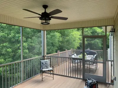 PCA Screening Room System Setup — Home Renovation & Remodeling Services project by Built By Josh LLC