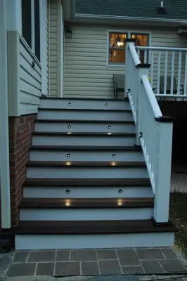 Charming Garden Composite Deck — Home Renovation & Remodeling Services project by Badin Lake Builders