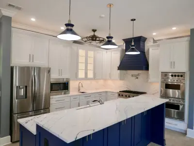 North Cove Kitchen and Great Room — Home Renovation & Remodeling Services project by Before And After Builders, Inc.