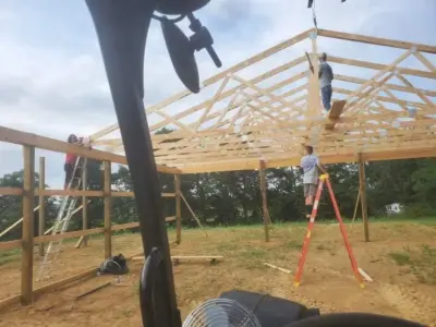 Post Structure — Home Renovation & Remodeling Services project by Central Kentucky Contractors