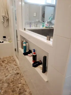 Bathroom and Shower Enhancements — Home Renovation & Remodeling Services project by Miller Construction Group, LLC