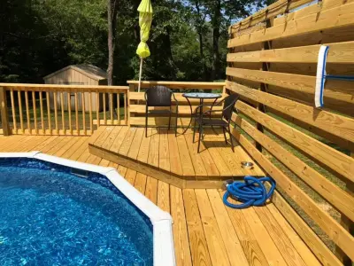 Pool and Hardscape Design and Construction — Home Renovation & Remodeling Services project by Kronemeyer's Repair Services