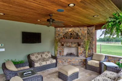 Swimming Pool Cottage — Home Renovation & Remodeling Services project by First Choice Custom Builders