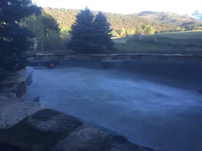 Renovation of a Celebrity's Swimming Pool — Home Renovation & Remodeling Services project by Big Horn Construction, LTD