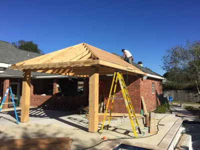 Poolside — Home Renovation & Remodeling Services project by Hood And Company Construction LLC