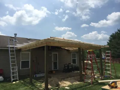Veranda Extension — Home Renovation & Remodeling Services project by David Wyles Construction LLC