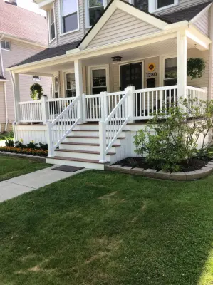 Veranda Renovation — Home Renovation & Remodeling Services project by All Seasons Builders, INC.