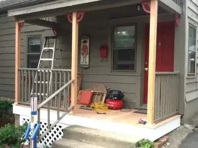 Morristown Porch Restoration — Home Renovation & Remodeling Services project by Monk's Home Improvements