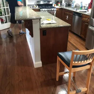 Renovation of Kitchen Island — Home Renovation & Remodeling Services project by Dogwood Family Homes