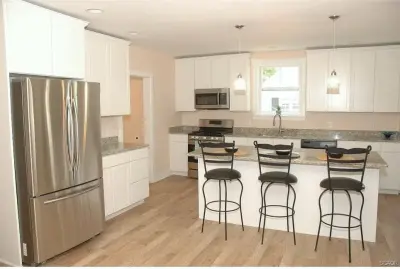 Modern White Kitchens — Home Renovation & Remodeling Services project by Preston Building & Remodeling