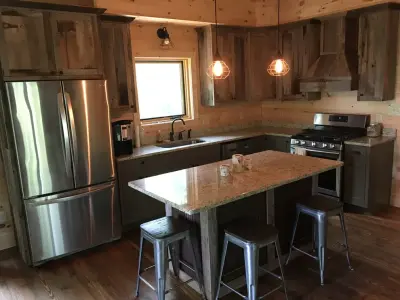 Chestnut Falls Compact Home — Home Renovation & Remodeling Services project by Mountain Craft Builders Inc.
