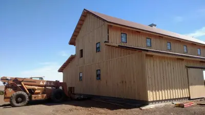 Timber Frame Barn — Home Renovation & Remodeling Services project by Brett Wells Construction LLC