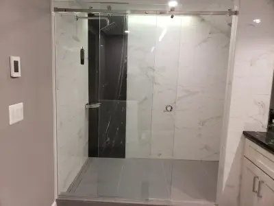 Potomac High-Tech Luxury Bathroom — Home Renovation & Remodeling Services project by RJZ Home Improvements, LLC