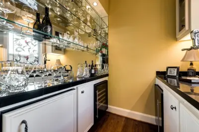 Compact Powder Room and Mini Bar — Home Renovation & Remodeling Services project by Homecorp - Sandy Tabacinic