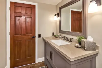 Half Bath — Home Renovation & Remodeling Services project by Ammirato Construction, Inc.