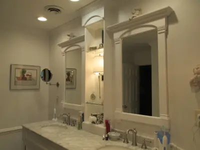 Powhatan Primary Bathroom — Home Renovation & Remodeling Services project by A.J. Pitman Construction