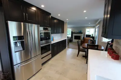 San Dimas Kitchen Remodel Project 46 - Custom Cabinet Design and Build — Home Renovation & Remodeling Services project by APlus Interior Design & Remodeling