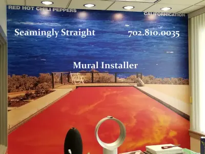 Property Brothers engaged Seamingly Straight for wallpaper installation in 2019 — Home Renovation & Remodeling Services project by Seamingly Straight Wallpapering And Painting