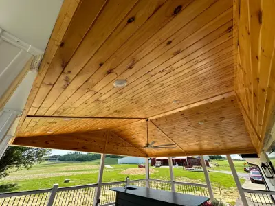 Enclosed Back Deck — Home Renovation & Remodeling Services project by BradWay Construction And Restoration, LLC