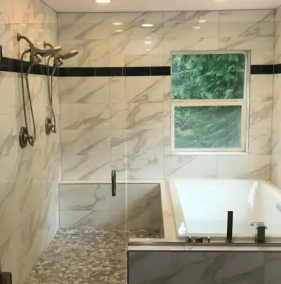 Shower Installation for Wet Rooms — Home Renovation & Remodeling Services project by Opportunity Construction