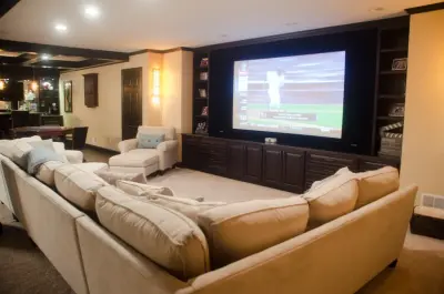 Calm Underground Retreat — Home Renovation & Remodeling Services project by K.E. Dittmar Company Incorporated