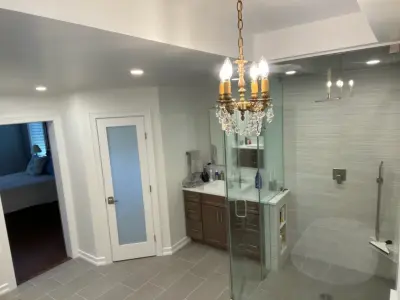 Remsenberg-Primary Bathroom — Home Renovation & Remodeling Services project by Long Island Creative Contracting