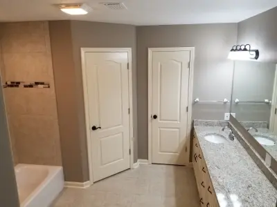 Renten Bathroom Renovation — Home Renovation & Remodeling Services project by Hendricks Construction Co., Inc.