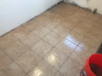 Tile Replacement Following Water Damage Repair — Home Renovation & Remodeling Services project by Big Horn Construction, LTD