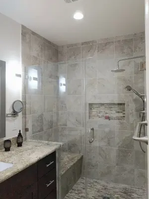 Renovation of Richmond Bathroom — Home Renovation & Remodeling Services project by Century Builders