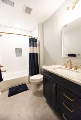 Waterfront Stroll Lower Level — Home Renovation & Remodeling Services project by Cornerstone Remodeling, LLC