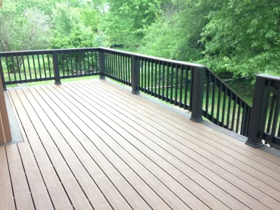 Wood & Composite Decks — Landscape Construction project by Friesen Landscaping LLC