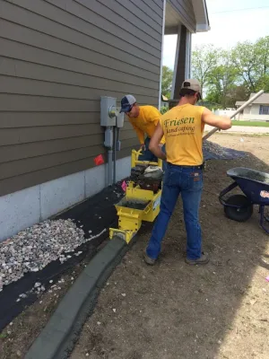 Landscape Curbing — Landscape Construction project by Friesen Landscaping LLC