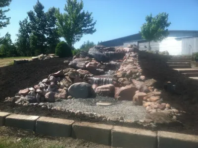 Water Features — Landscape Construction project by Friesen Landscaping LLC