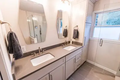 Meadowview Main Bathroom — Home Renovation & Remodeling Services project by Cornerstone Remodeling, LLC