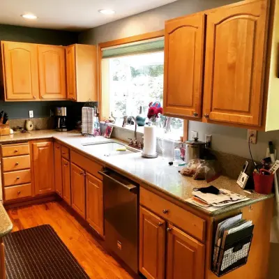 Painting of Cabinets, Walls, and Ceilings by Grit City Painters