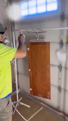 Expert Cabinet Finisher — House Painting Services project by Cesar Painting Squad
