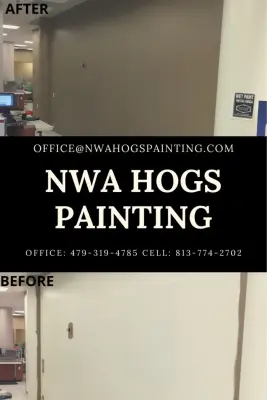 NWA Hogs Painting - Interior Design & Decorating in Bentonville, AR
