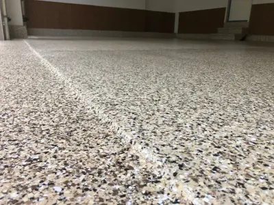 Cappuccino Snowflake Design by Coal Creek Coatings
