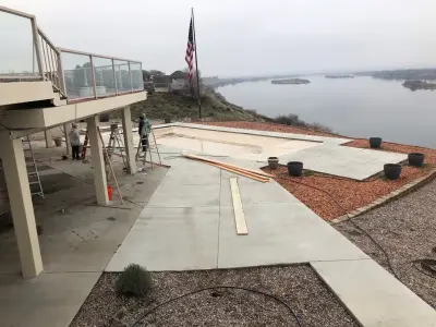 Deck construction — House Painting Services project by Smith Painting