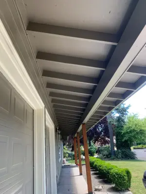 Outdoor Coating — House Painting Services project by Alpha 1 General Contracting