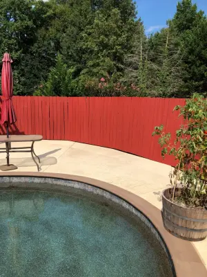 barrier and patio by North Atlanta Painting