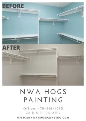NWA Hogs Painting - Interior Design & Decorating in Bentonville, AR