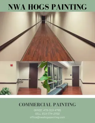 NWA Hogs Painting - Interior Design & Decorating in Bentonville, AR