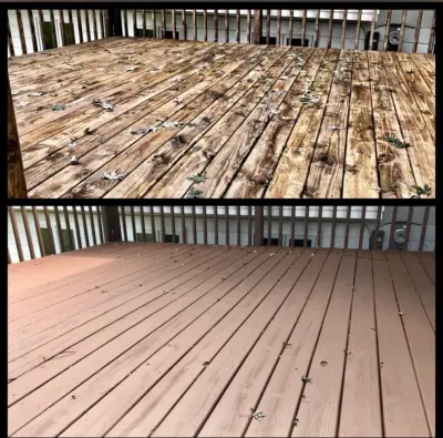 Renovated Deck — House Painting Services project by Active Painting