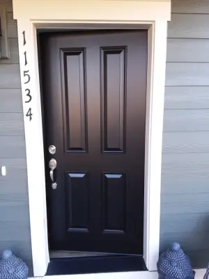 Front Door Painting Refresh by All Terrain Painting & Repairs NW