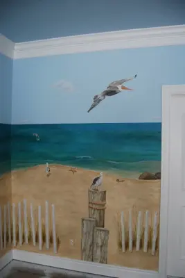 Coastal Wall Art — House Painting Services project by Natalie Cannon Painting