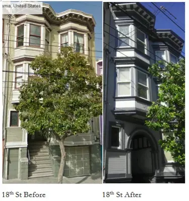 Buena Vista Park Exterior Paint Transformation — House Painting Services project by CertaPro Painters - San Francisco