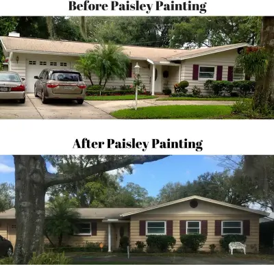 Exterior Painting Transformation — House Painting Services project by Paisley Painting, LLC